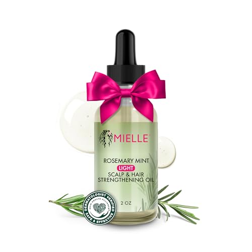 Mielle Organics Rosemary & Mint Light Hair Oil, Split Ends