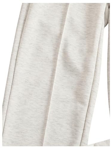 COZYEASE Girls' Wide Leg Sweatpants High Elastic Waist Pants Drawstring Casual Straight Leg Jogger Swearpants with Pocket4