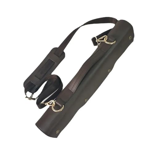 SNRTKA Flute Case Flute Case Handbag Storage Bag Musical Synthetic Leather Lightweight Concert Shoulder Strap Exterior Pocket Accessories for Flute