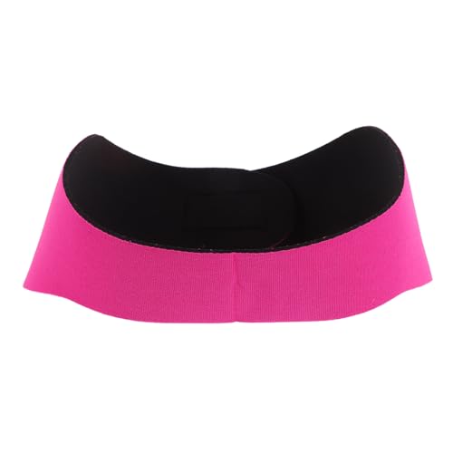 Gogogmee Swimming Ear Belt Ear Muffs Headband Shower Ear Covers Swim Band Swimming Hair Band Ear Covers for Swimming Bathing Ear Cover Swimming Bands Diving Fabric Rosy