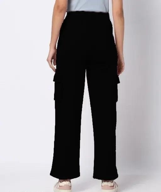 Image of Women Cargo Pants Casual Comfortable 4 Pocket Utility Style Everyday Travel Outdoor Outfit