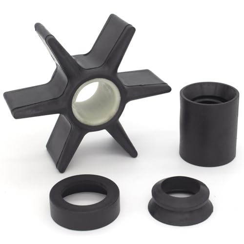 Image of QuickMarine 8M0094529 Water Pump Impeller Repair Kit for Mercury Marine 65-150 HP EFI Outboard Motors Replacement 8M0057715 Sierra 18-3691 Boat Engine