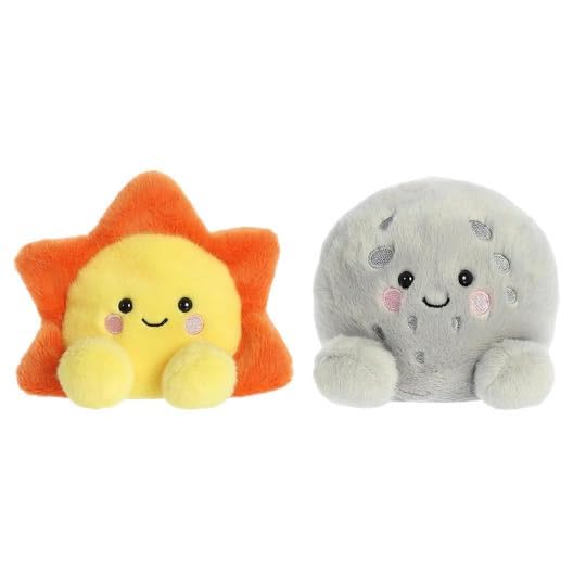 Aurora Adorable Palm Pals Bundle 2er-Set, Rae Sun & Celene Moon , 12,7 cm Pl schtiere, Weltraumthema