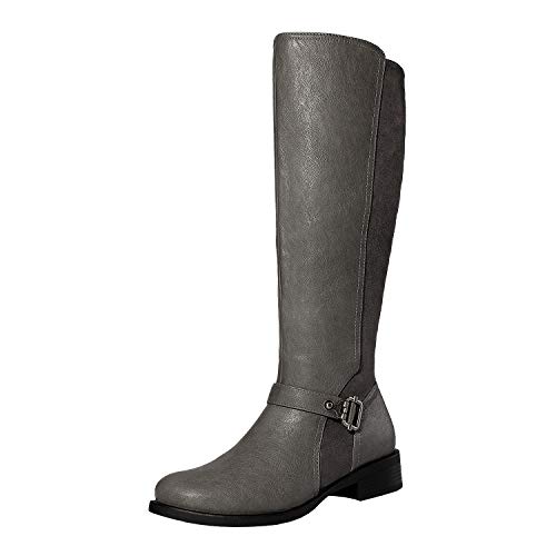 DREAM PAIRS Women s Grey Knee High Winter Riding Boots Size 11 M US Penny-3