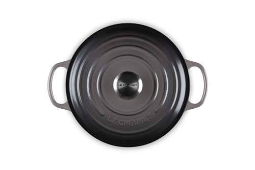 Image of Le Creuset Enameled Cast Iron Signature Round Dutch Oven, 4.5 qt., Oyster