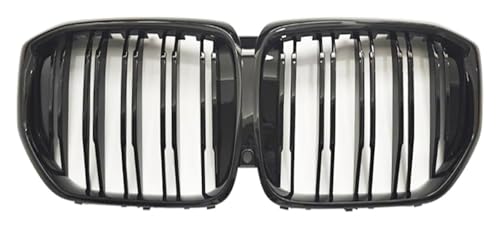 Calandre de pare-chocs pour BMW X5 G05 LCI 2023-2024 noire style double lamelle