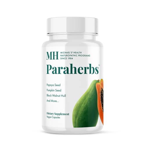 Michael's Health Naturopathic Programs Paraherbs - 120 Vegetarian Capsules - Fibers to Support Intestinal Tract - Kosher - 30 Servings Michael's Health Naturopathic Programs Paraherbs - 120 Vegetarian Capsules - Fibers to Support Intestinal Tract - Kosher - 30 Servings
