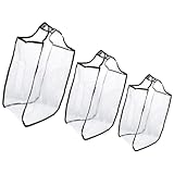 Conception semi-transparente : pratique pour visualiser contenu de vos bagages sans ouvrir fréquemment, housse de protection pour bagages, housse de valise pour bagages