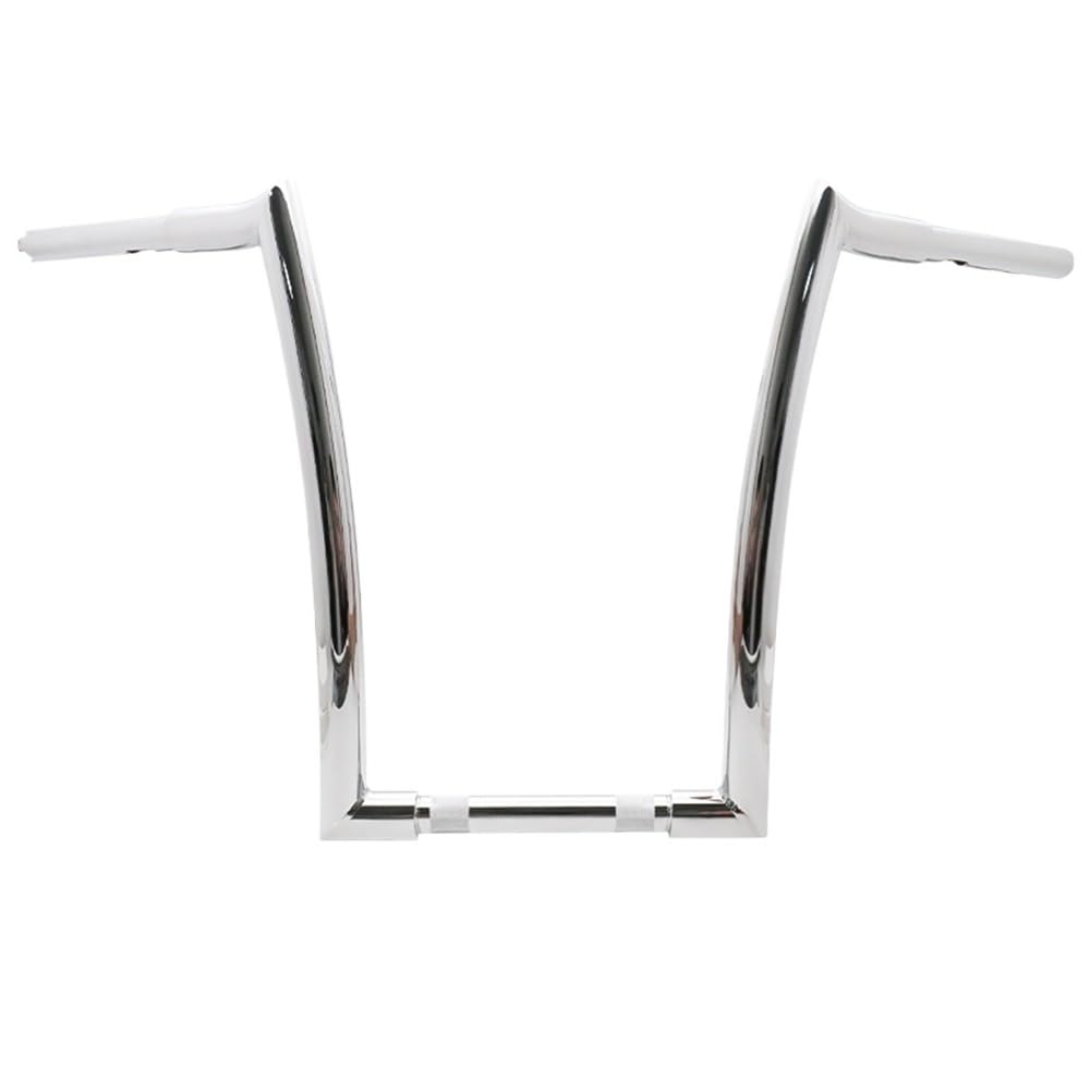 manubria moto per cruisers manubri moto per scoote Per moto Softail | Manubrio rialzato 14" 16 ''18" Manubrio potenziato da 25 mm 1''(Chrome 16inch)