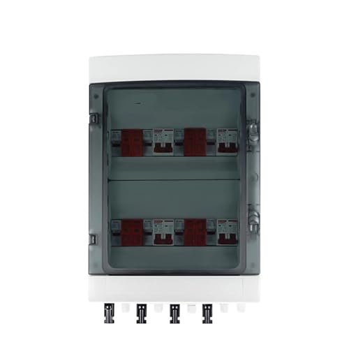 DC MCB 32A coffret de protection photovoltaïque 4 entrées 4 sorties fusible 16A à 63A