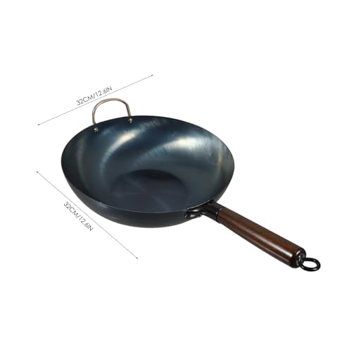 Wok tradicional de hierro multifuncional DECHOUS miniatura 2