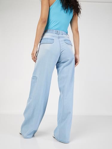 Image of Sassafras Women's Modern Straight-Leg Jeans - Classic Fit, Professional Office to Evening Outfit for Women