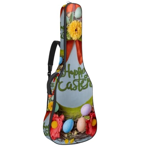 Sac pour guitare étanche à motif couronne de Pâques pour musiciens nomades