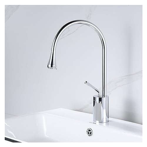 Robinet en laiton noir mat robuste avec bec pivotant 360 - 6