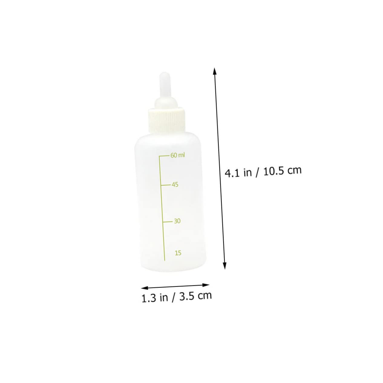 Abaodam Dog Milk Puppy Feeding Bottles Newborn Bottles Set Silicone Nursers for Small Pets Pet Supply