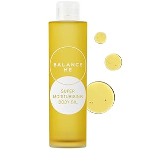 Balance Me Super Moisturising Body Oil 150ml, Made With Rosehip Oil and Neroli, Body Moisturiser That Supports the Appearance of Stretch Marks and Dry Skin, Maternity and Pregnancy Safe