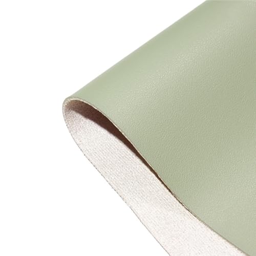 Sous-main cuir PU vert clair étanche avec nappe découpable 2mm résistante aux taches
