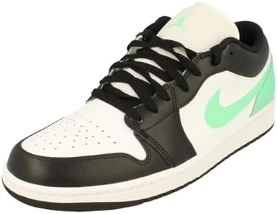 jordan 1 green and black low