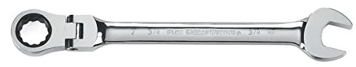 GEARWRENCH Flex Head Ratcheting Combination Wrench, 13/16