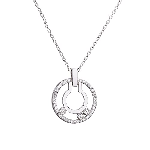Chaîne de Noël avec collier en pierre pour femmes, cadeau en zircon S925