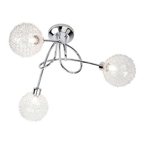 Nino Leuchten Halogen-Deckenleuchte Spider / EEK C Cover