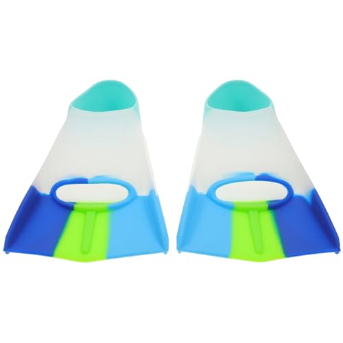 Palmes courtes de natation Toyvian XS en silicone souple pour un battement fluide et naturel