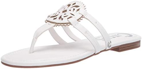 Circus NY Womens Canyon Flat Sandal, White, 7.5 US