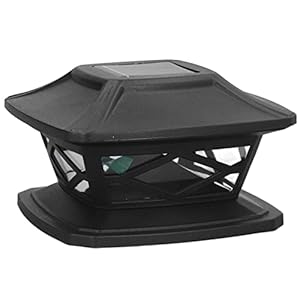 2set Solar Post Lights Hekverlichting LED-lampkralen 2 kleurenverlichting Positief wit licht Warm wit licht Oplaadbaar IP44 Waterdichte pc-shell voor buiten