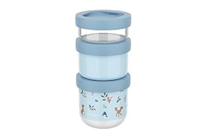 Mepal Mio Little Dutch Snackbox 3-teilig Forest Friends