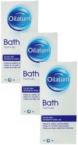 Bath Formula Emollient Wash 150ml for Dry, Itchy and Eczema Prone Skin (Pack of 3)