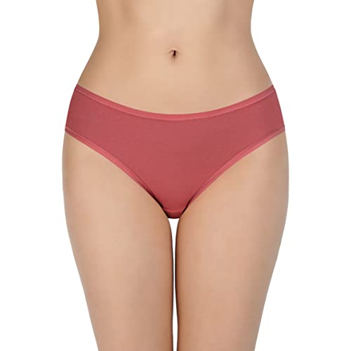 Image of Amante Solid Low Rise Cotton Bikini Panty Pack(Pack of 3)