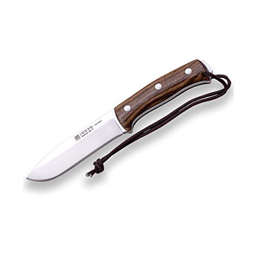 Joker Hunting Knife Nomad CN125, Walnut Wood Handle, Blade 5 inches of SANDVIK