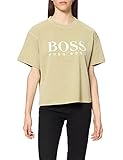 Corte grande BOSS C_evina Camiseta, Dark Green 304, XS para Mujer