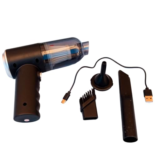 Aspirador de Pó Portátil 3 em 1 para Casa, Carro, Teclado