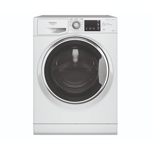 Hotpoint - NDBD107489WSAFR Lave-linge Séchant Steam Hygiène - Capacité Lavage 10 kg/Séchage 7 kg - Essorage 1400 tr/min, Moteur Induction - Pose Libre - H 85 x L...