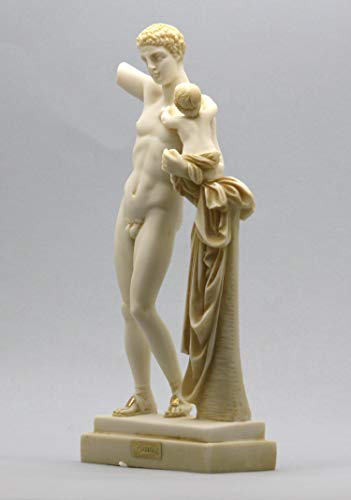 Hermes Of Praxiteles Naked Nude Male Figure Greek Alabaster Statue Sculpture #TOP3