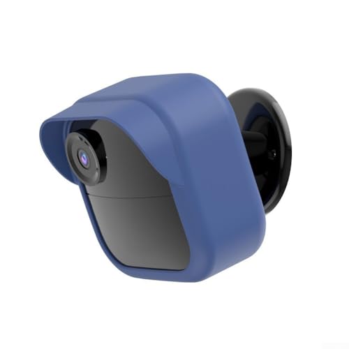 Funda protectora de silicona para Blink Outdoor 2K+, para carcasa de cámara Blink al aire libre, cubierta de cámara resistente a la intemperie para interiores y exteriores (azul)