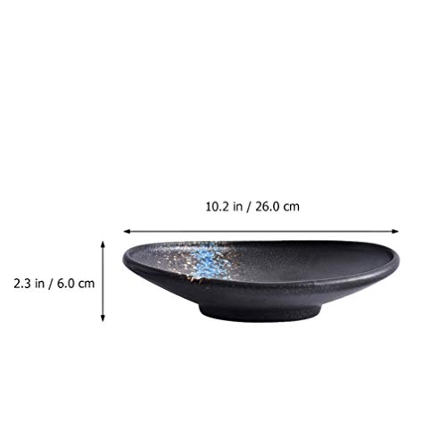 Doitol tigela de servir estilo japonês de cerâmica, tigela de salada, tigelas de cereal, tigela de f