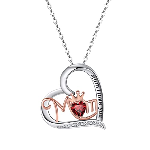 Collier coeur argent 925 TABOJS idée cadeau femme pour exprimer votre amour à maman