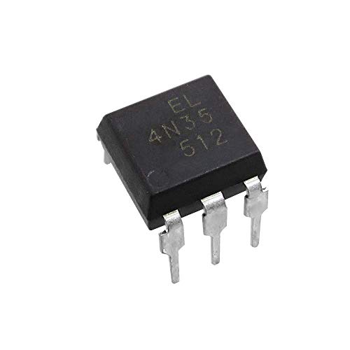 Image of ElectroBot El4n35 Dip-6 Optocoupler Ic for Diy Projects, 5 Piece