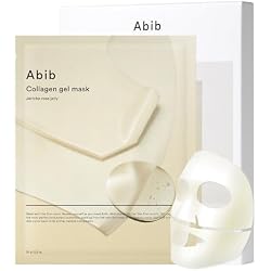 Abib Vegan Collagen Gel Mask Jericho Rose Jelly 4 Sheets (Nourishing) I Korean Vegan Collagen, Cooling Nourishing Hyaluronic Acid Hydrogel Face Mask Skin Care