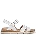 Dr. Scholl's Womens Timeless Fun Sandal White Smooth 10 M
