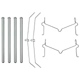 ACDelco Gold 18K2113X (88875545) Front Disc Brake Caliper Hardware Kit with Springs and Pins