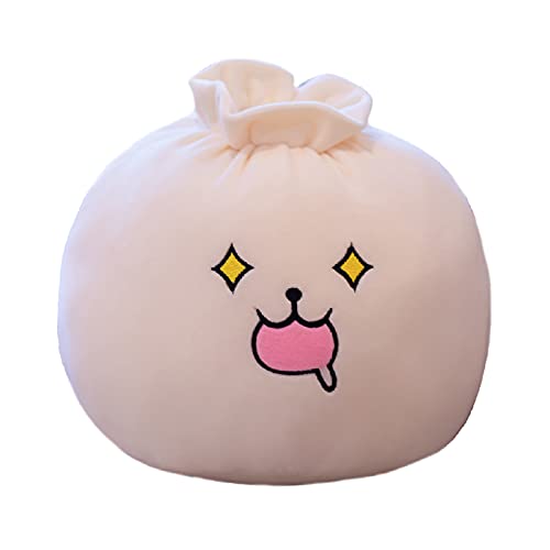 Heave Simulation Food Bun Dumpling Cute Plush Gift Toy Throw Pillow Stuffed Doll for Kids Girls Birthday Party Gift 20cm A