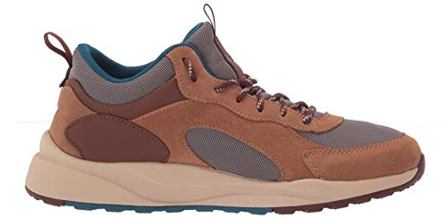 Columbia Men's Pivot Mid Waterproof Hiking Shoe, Wet Sand/Phoenix Blue, 11.5 Wide