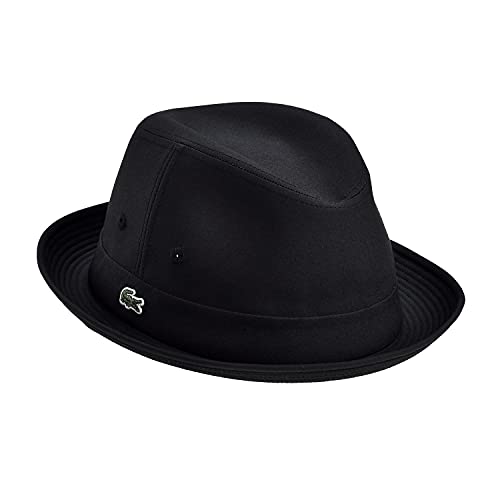 [ラコステ] MANISH COTTON TYPEWRITER HAT（マニッシュ コットンタイプライターハット） Black 58サイズ
