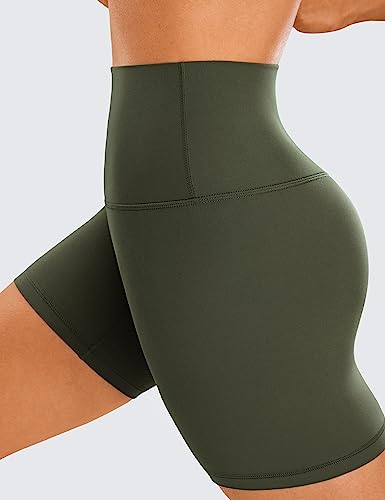 Image of CRZ YOGA Butterluxe Biker Shorts 6 inch | Extremely Soft, Gentle Compression, Yoga, High Waisted, for Women