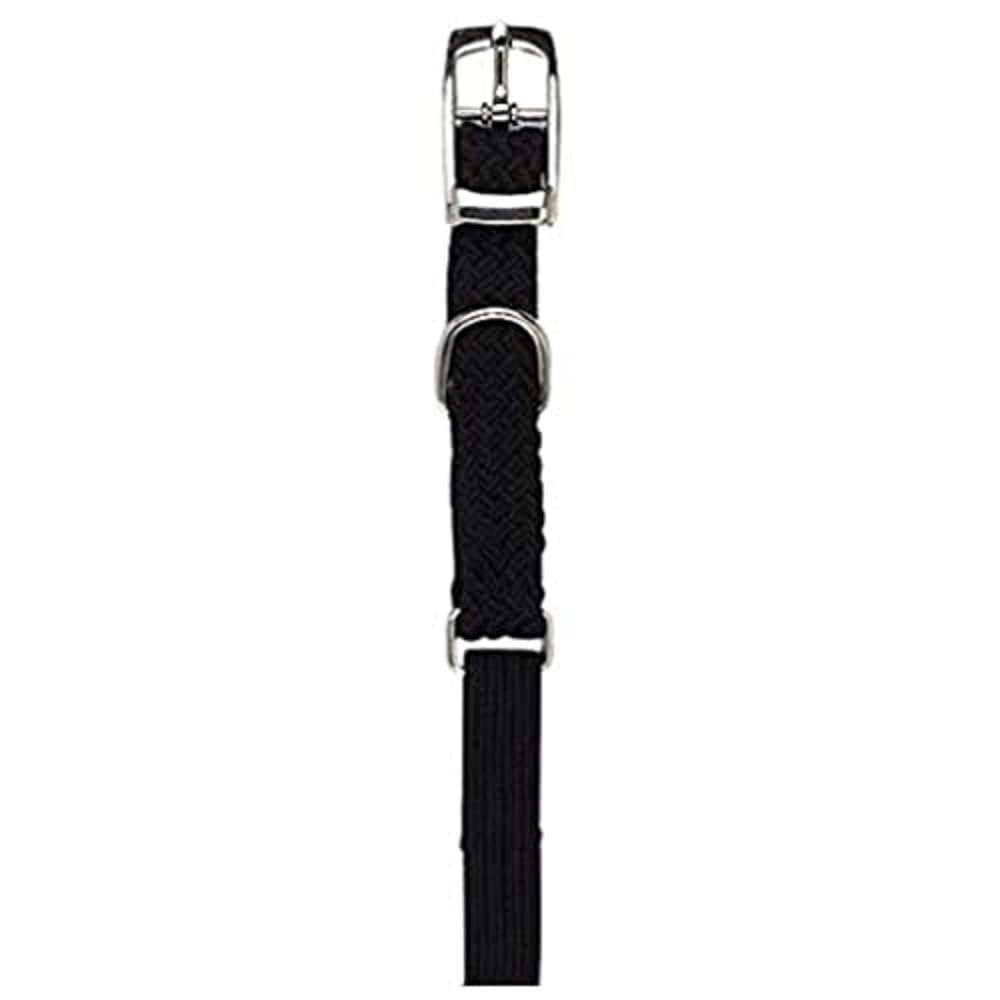 Kerbl Cat Collar Elastic, 10 mm x 30 cm, Black