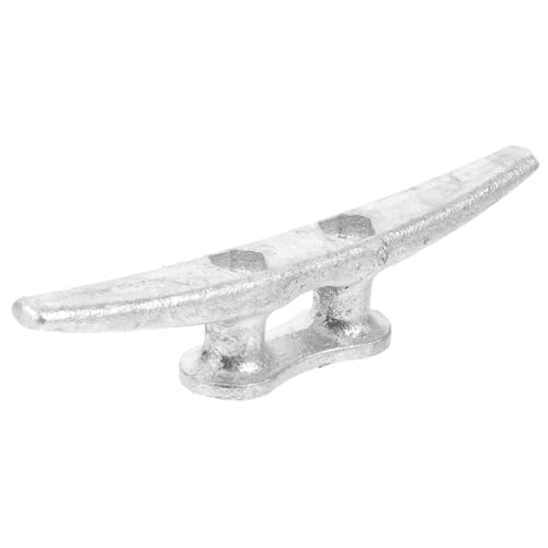 SUPVOX Boat Cleat Metal Cleat for Flagpole Dock and Boat Accessories Cleat for Secure Rope Fastening for Awnings Trailers and Home Decor