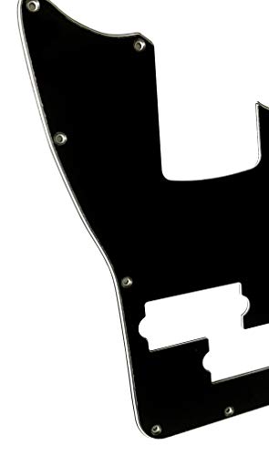 Pickguard personnalisé pour guitare Squier Jaguar Bass SS Style (3 plis) Noir - Les Beatles, Paul McCartney, John Lennon, RIngo Starr, George Harrison Pickguard personnalisé pour guitare Squier Jaguar Bass SS Style (3 plis) Noir – Image 6